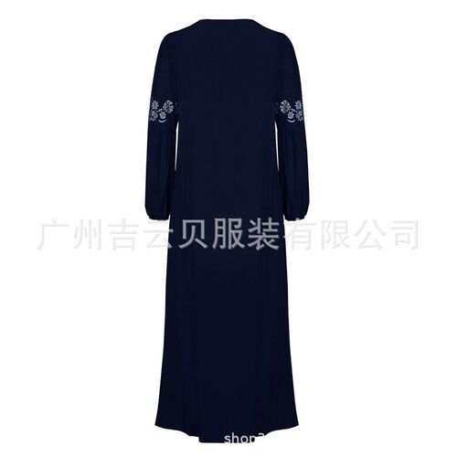 3 lor Ladies Plus Size Middle East Ethnic Style Dress  Dress