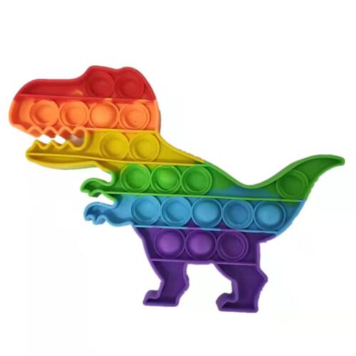 Rainbow Bubble Pops Kids Fidget Toys Sensory Autisim Special