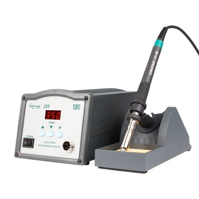 创时代高频焊台203H/205H工业级恒温可调温大功率电烙铁电子维修