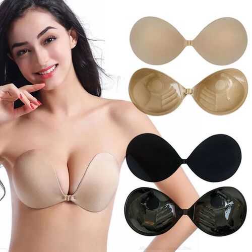 Super Sale Summer Women Chest ers Lift Up Nude Bra Self Adhe