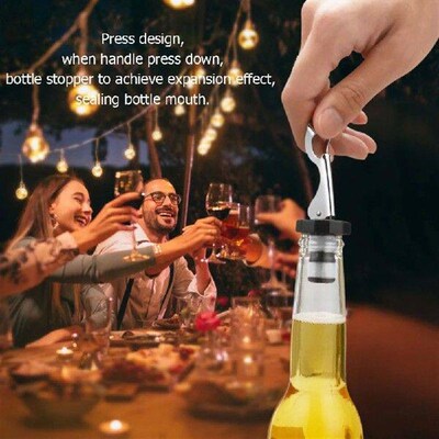 Champagne Stopper Silicone Red Wine Stopper Convenient