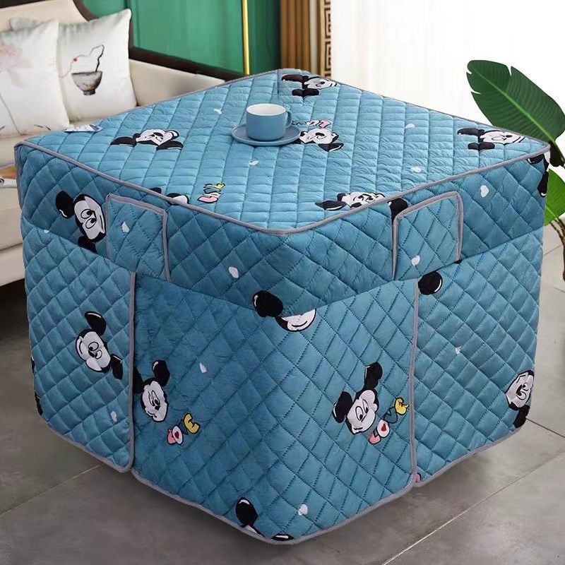 加绒加厚烤火罩新款电暖烤火炉罩烤火桌布罩烤火被正方形桌,居家布艺,烤火罩,淘宝优惠券,粉丝福利购,淘宝优惠卷