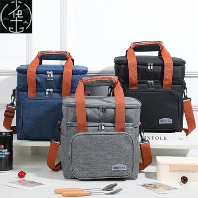 Portable Thermal Lunch Bag Picnic Food Cooler Bags Insulated
