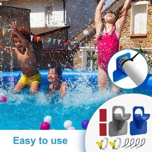 2Pcs Swimming Pool Pipe Fixing Holder Support For Intex