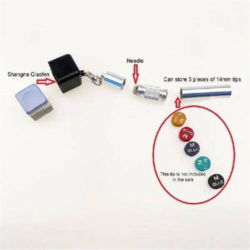 Pool Cue Chalk Holder Pool Cue Tip Shaper Billiard Pool
