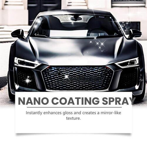 HOMONTH Auto Nano Coating Spray Kit - Mirror Finish Brighten