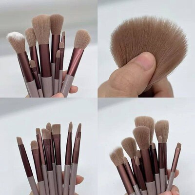 13/15PCS Makeup Brushes Set Eye Shadow Foundation Women