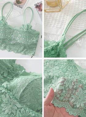 New Women Lace Bras Top Comfortable Bralette Solid Color Sex