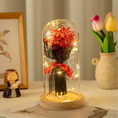 Mothers Day Preserved Flower Gift Real Flower Preserved Flo