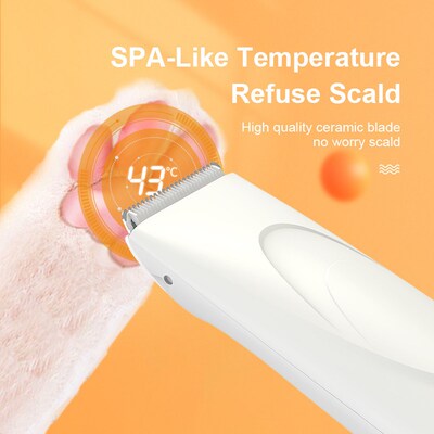 Dog Hair Trimmers Kit Rechargeable Pet Hair Clippers Shaver