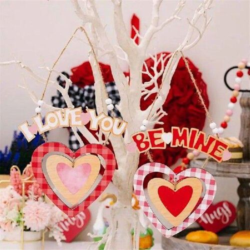 Love Front Door Sign BE MINE Welcome Sign Wall Decor 2X