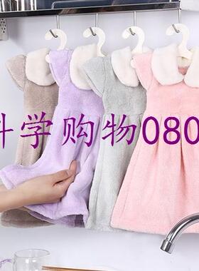 1PC Soft Hand Towel Thick Cloth Shape Design Bathroom Kitche