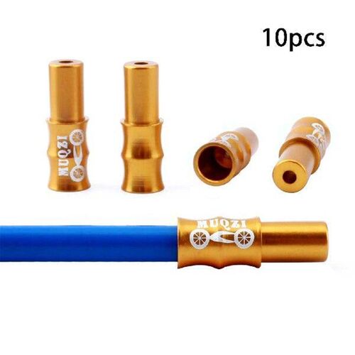 2-6pack 10Pcs Road Bikes Cable End Caps Tips Caps End Parts