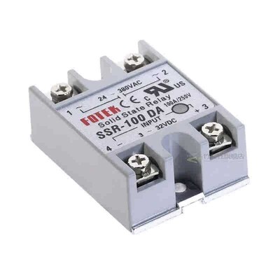 *1pcs SSR-100DA 100A Solid State Relay Module 3-32V DC Input