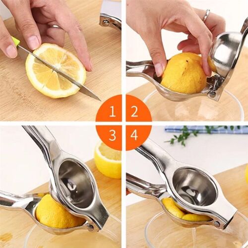 Stainless Steel Lemon Fruits Squeezer Orange Hand Manual Jui