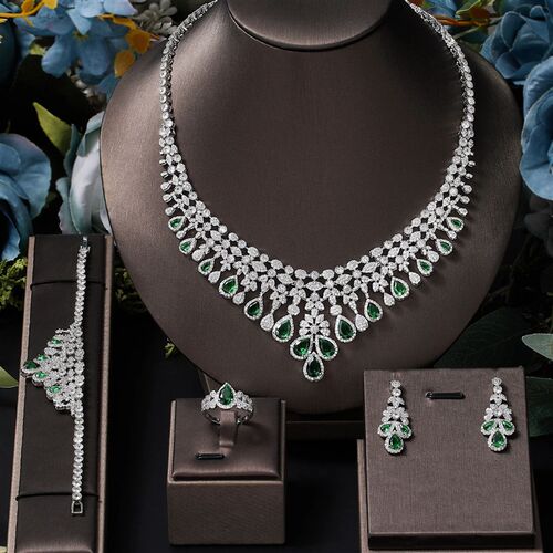 2023 Zircon Super Deluxe Tassel Water Drop Big Wedding Brida