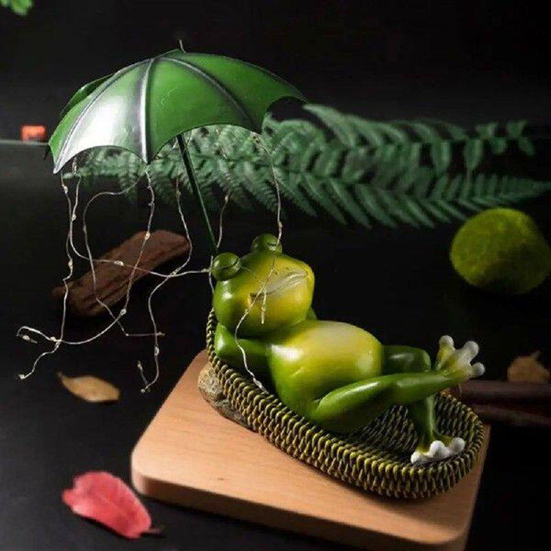 Solar Frog Garden Decoration Solar Frog Garden Statue with图片