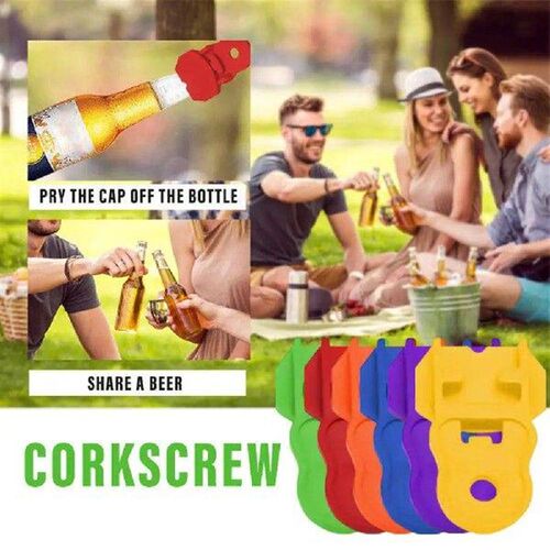 6PCS Simple Bottle Opener Reusable Easy Can Opener Camping