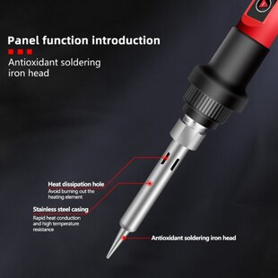 Temperature Ligh Iron Adjustable Soldering SL102 Pcs