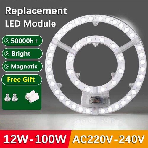 LED Ceiling Light Module 220V Replacement LED Light Board Ro