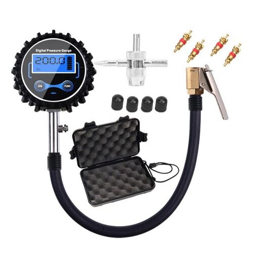 3-200PSI Digital Tire Tire Pressure Gauge LCD Pressure Gauge