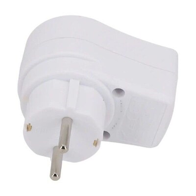 Switched Socket Adapter Power Outlet with Switch EU Power