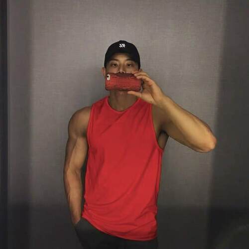 Training Vest Sleeveless Mens QuickDrying Sport Loose Short
