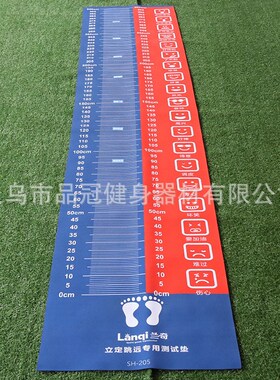 Midterm PVC Long Jump Mat Home Long Jump Tester Thick Antisl