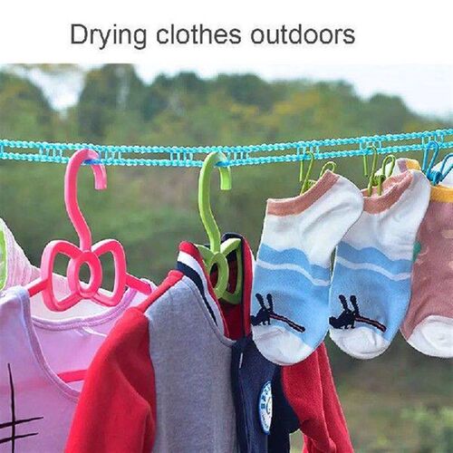 3/5/8/10 Meters Nylon Clotheslines Hanging Rope Drying