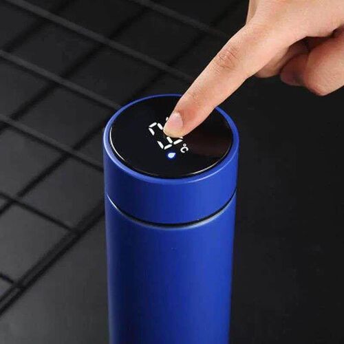 500ML Creative Smart LED Bottle Temperature Display Vacuum F