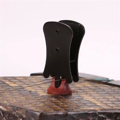 4 Pcs Erhu Mute Clips Steel Portable Practice Musical