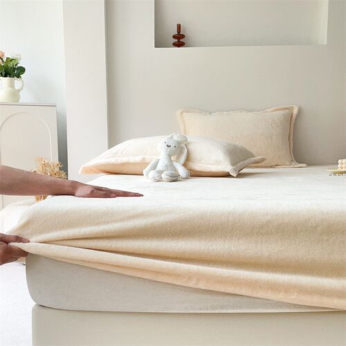 Warm Double-sided Velvet Solid lor Flannel Taiwan Bed Packag