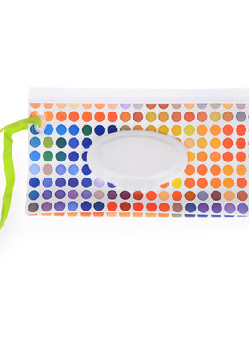 Fashion Wipes Carrying Case Clutch and Clean Wet Wipes Bag f