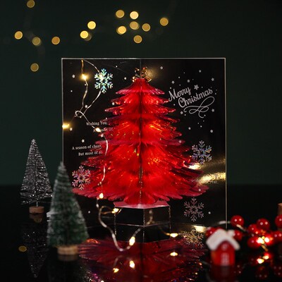 Christmas gift exquisite design handmade 3D three dimensiona