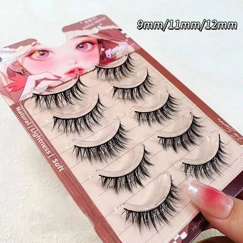 Manga Lashes 21-Styles Thick Eyelash Clusters Natural False