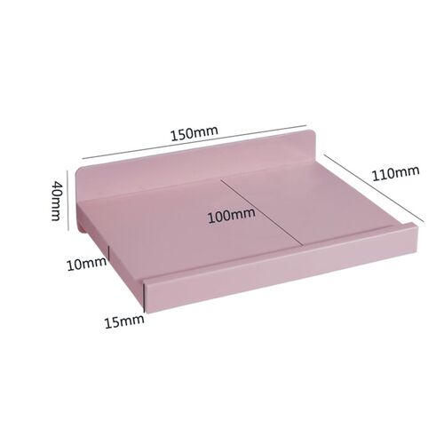 Punch-Free Wall Shelf Home Decoration Rack Handicraft Displa