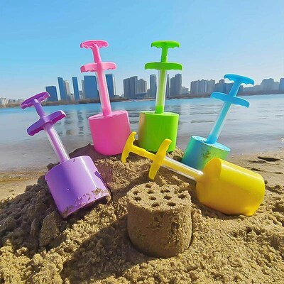 Baby sand digging tools, including honeycomb coal balls for