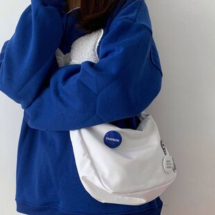New Fashion Womens Bag Klein Blue Versatile Casual Versatil
