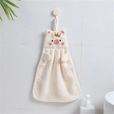 Soft Korean Style For Household Wall Kitchen Hand Towel