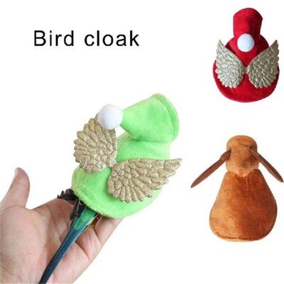 Costume Warm Parrots Cloaks Thickened Colorful Bird Clothes