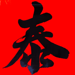 2022过新年对联虎年春节家用门楼五字大门五言1.米黑字春联门贴