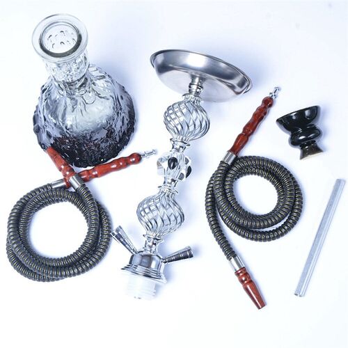 DEJAYA Hookah Shisha Pipe Narguile Chicha Pipa with Ceramic