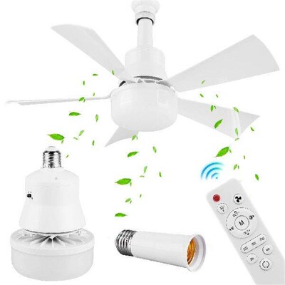Ceiling Fan with Light Socket Ceiling Fan Remote Control