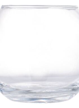 Clear drink glass, thin crystal glass, soda glass