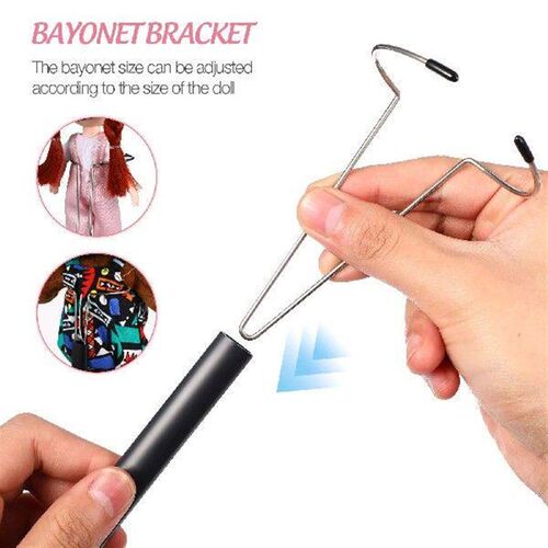 2 Pcs Figure Stand Action Creative Bracket Organizers