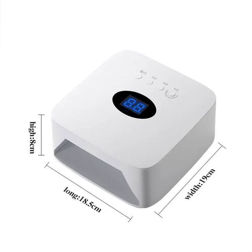 54W Rechargeable Nail Lamp Wireless Gel Polish Dryer Machine