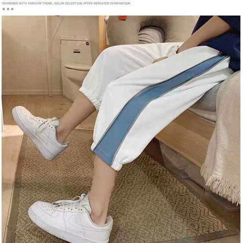 Casual Shorts Mens Summer Thin Seven-point Pants Straight-l