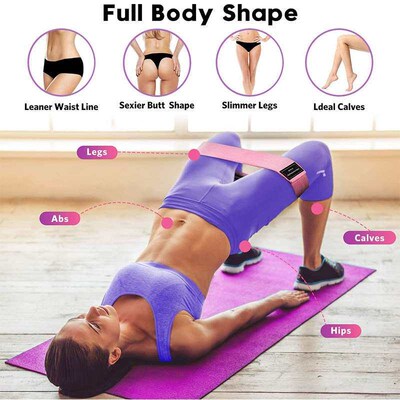 Squat Yoga Resistance Band Polyester Latex Silk Beautiful Hi