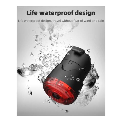 Leadbike Bicycle Rear Light Smart Auto Brake Sensing Tail Li