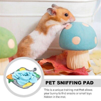 10PCS Snuffle Pad Pet Training Mat Non Polar Fleece Hanging